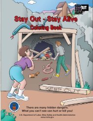 Coloring Book - Mine Safety and Health Administration