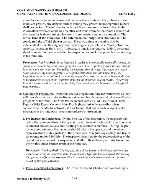 MSHA HANDBOOK SERIES - PH13-V-1 - Mine Safety and Health ...