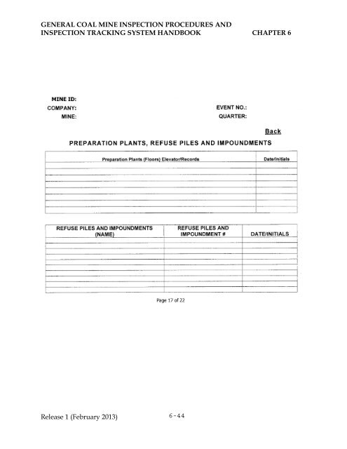 MSHA HANDBOOK SERIES - PH13-V-1 - Mine Safety and Health ...