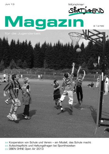 MSJ Magazin 2/2013 - Münchner Sportjugend