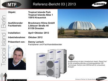Tropical Island – Berlin DVM-Fidelio Integration - MTF GmbH