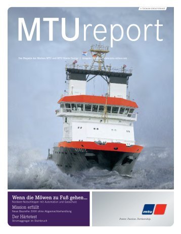 Wartungsvertrag für die maltesische Reederei Virtu Ferries - MTU