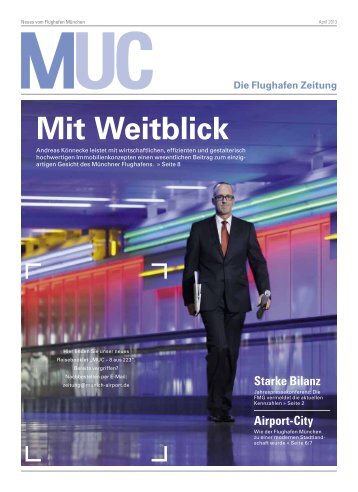 "MUC - Die Flughafen Zeitung" 04/13 (April) (pdf)