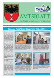 Amtsblatt 1/2013 (Februar) (*.pdf 2662 KB) - Mühlhausen