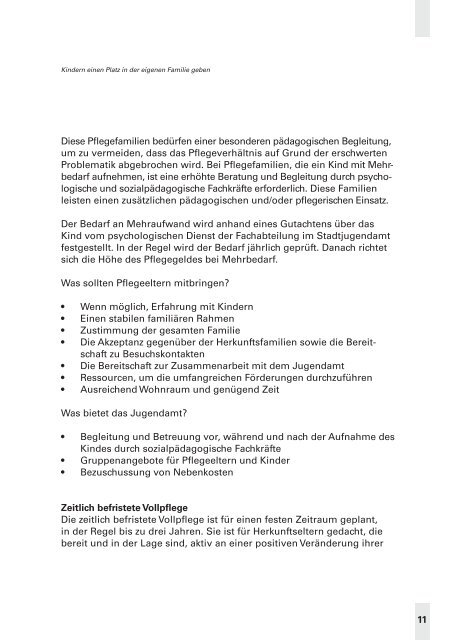 Pflegeelternrundbrief I 2014