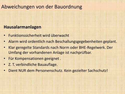 Abweichungen von der Bauordnung - muenchner-fachforen.de