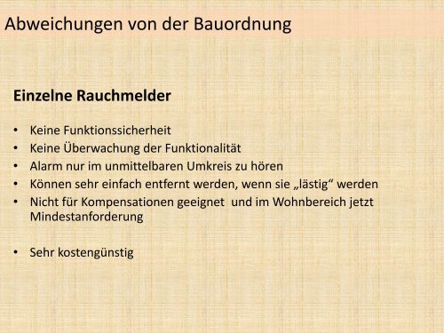 Abweichungen von der Bauordnung - muenchner-fachforen.de