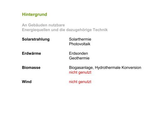 Photo-Bio-Reaktoren an der Fassade zur Energiegewinnung ...