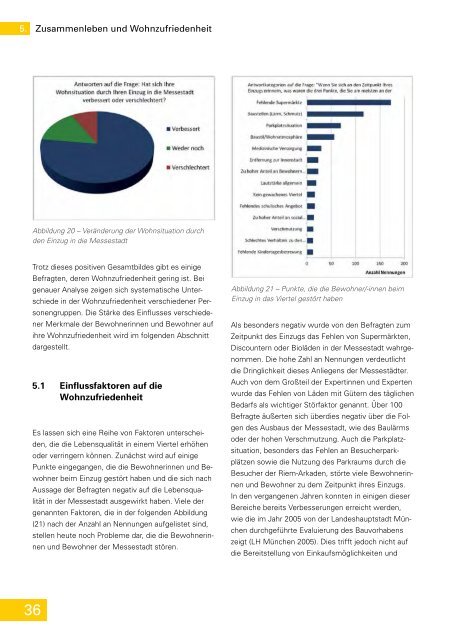 Soziales Zusammenleben, Integration und Wohnzufriedenheit in ...