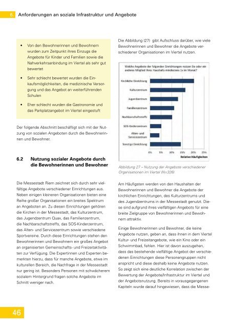 Soziales Zusammenleben, Integration und Wohnzufriedenheit in ...