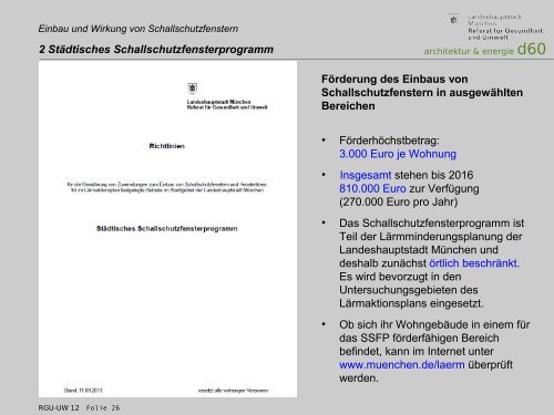 Einbau und Wirkung von Schallschutzfenster - muenchner-fachforen.de