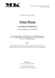 Onkel Wanja - Münchner Kammerspiele
