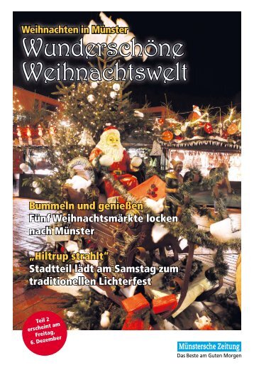 Weihnachten in MÃ¼nster - MÃ¼nstersche Zeitung