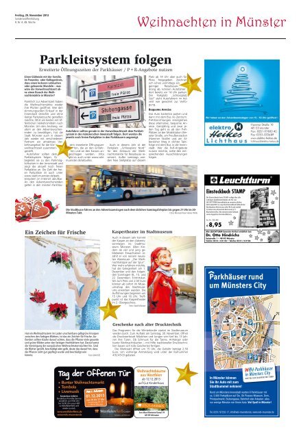 Weihnachten in MÃ¼nster - MÃ¼nstersche Zeitung