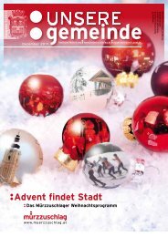 Advent findet Stadt - Stadtgemeinde Mürzzuschlag