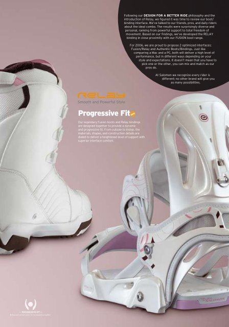 2006/07 BOARDS BINDINGS BOOTS CATALOG - Crucible Creative