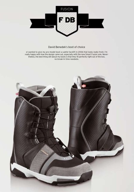 2006/07 BOARDS BINDINGS BOOTS CATALOG - Crucible Creative