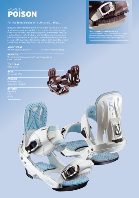 2006/07 BOARDS BINDINGS BOOTS CATALOG - Crucible Creative