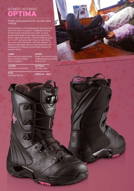 2006/07 BOARDS BINDINGS BOOTS CATALOG - Crucible Creative