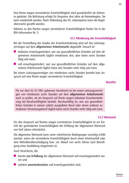 Renten - Eu-Info.deutschland