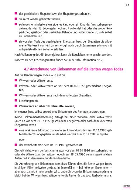 Renten - Eu-Info.deutschland