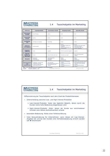 Grundlagen Marketing - Professur Wirtschaftsinformatik, insb ...