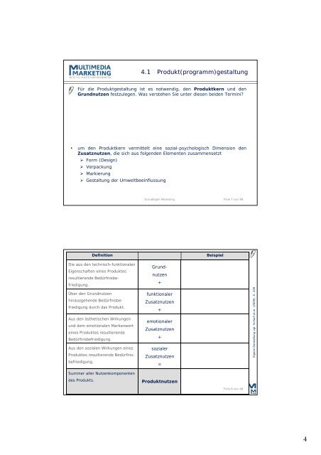 Grundlagen Marketing - Professur Wirtschaftsinformatik, insb ...