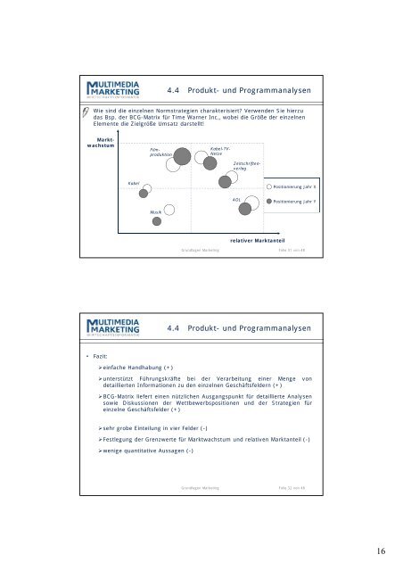 Grundlagen Marketing - Professur Wirtschaftsinformatik, insb ...