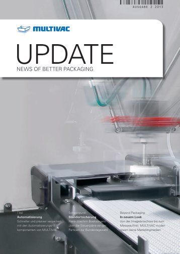 MULTIVAC Kundenmagazin UPDATE - 2-2013 - PDF herunterladen