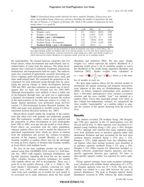 Positive relationship between non-native and native squirrels in an ...