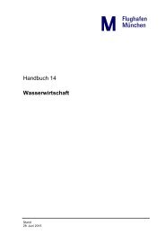 HB14 - Wasserwirtschaft (pdf) - Flughafen München