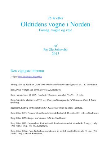 Den vigtigske litteratur - Museum Sønderjylland