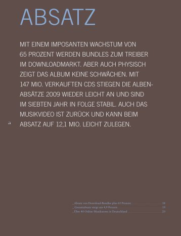 Kapitel Absatz Jahreswirtschaftsbericht 2009 (pdf) - Bundesverband ...