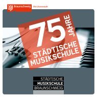 75 Jahre StÃ¤dtische Musikschule Braunschweig