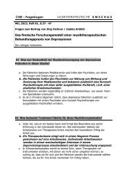 CME – Fragebogen MUSIKTHERAPEUTISCHE U M S C H A U Das ...