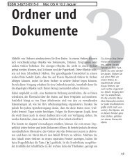 Ordner und Dokumente