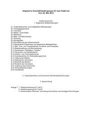 Satzung 4-05 Allgemeine Geschäftsbedingungen für ... - Mutterstadt