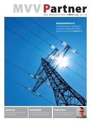 Das magazin von 03_13 service business ... - MVV Energie AG