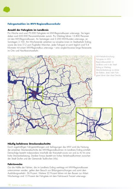 Broschüre Mobilität im Landkreis Erding - MVV - Münchner Verkehrs