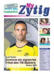 Gewinne ein signiertes Trikot des YB-Spielers - Aemme Zytig