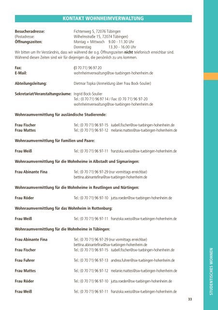 Dschungelbuch_WS2013.. - Studentenwerk Tübingen - Hohenheim