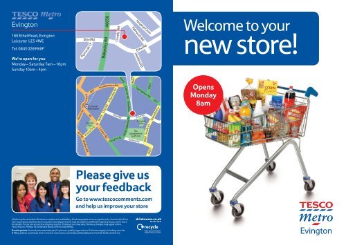 Welcome To Your New Store! - Tesco