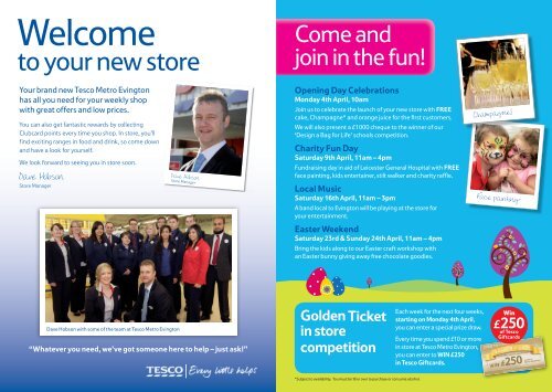 Welcome To Your New Store! - Tesco