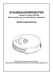 XRobot XR510 - Bedienungsanleitung DEUTSCH - myRobotcenter