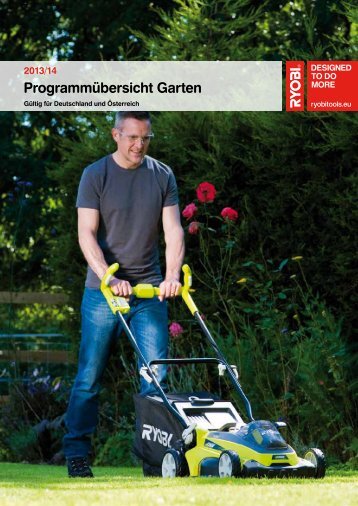 Programmübersicht Garten - myToolStore.de