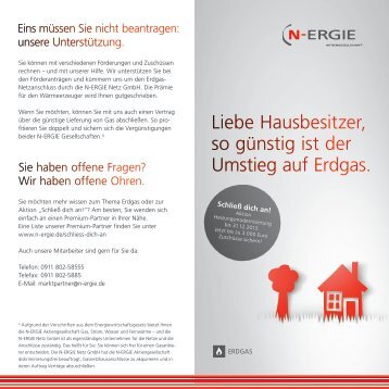 Broschüre - N-ERGIE Aktiengesellschaft