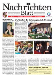 34. Weinfest der Verbandsgemeinde WÃ¶rrstadt - NachrichtenblÃ¤tter