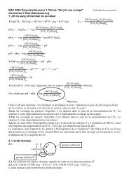 BAC 2004 Polynésie Exercice 1 Chimie 