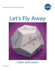 Let's Fly Away Airplane Dodecahedron - NASA