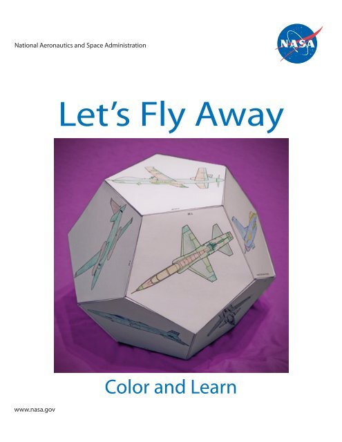 Let's Fly Away Airplane Dodecahedron - NASA